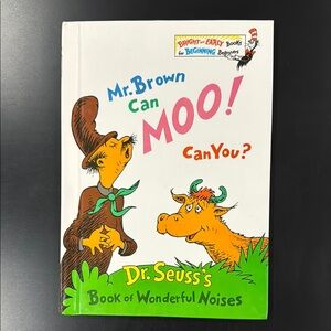 Mr. Brown Can Moo! Can You? by Dr. Seuss - Hardcover Children’s Book